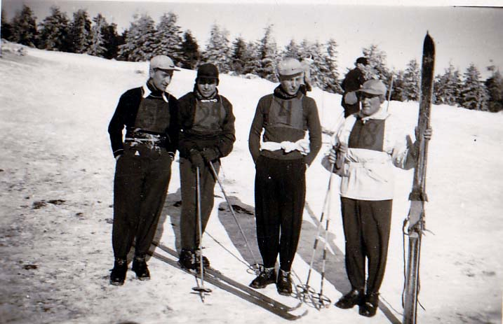 Na peborech OS v Beskydech 1946